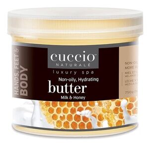 Cuccio Naturale Milk and Honey Butter Blend for Hands, Feet, and Body 26 Ounces